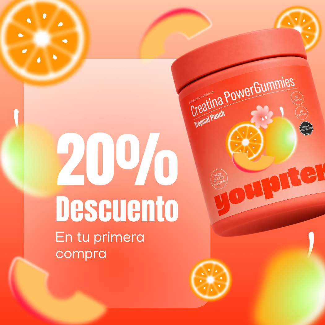 🍑 Gomitas de Creatina Youpiter®