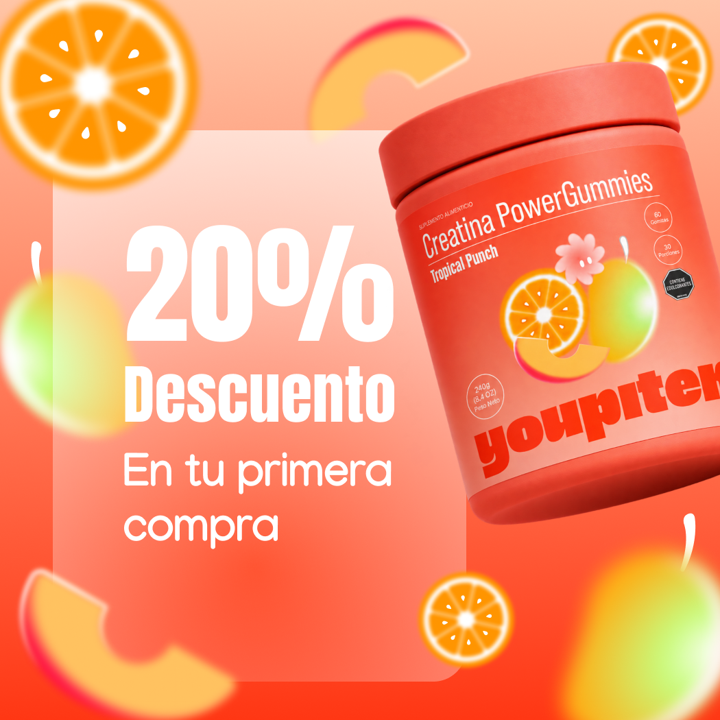 🍑 Gomitas de Creatina Youpiter®