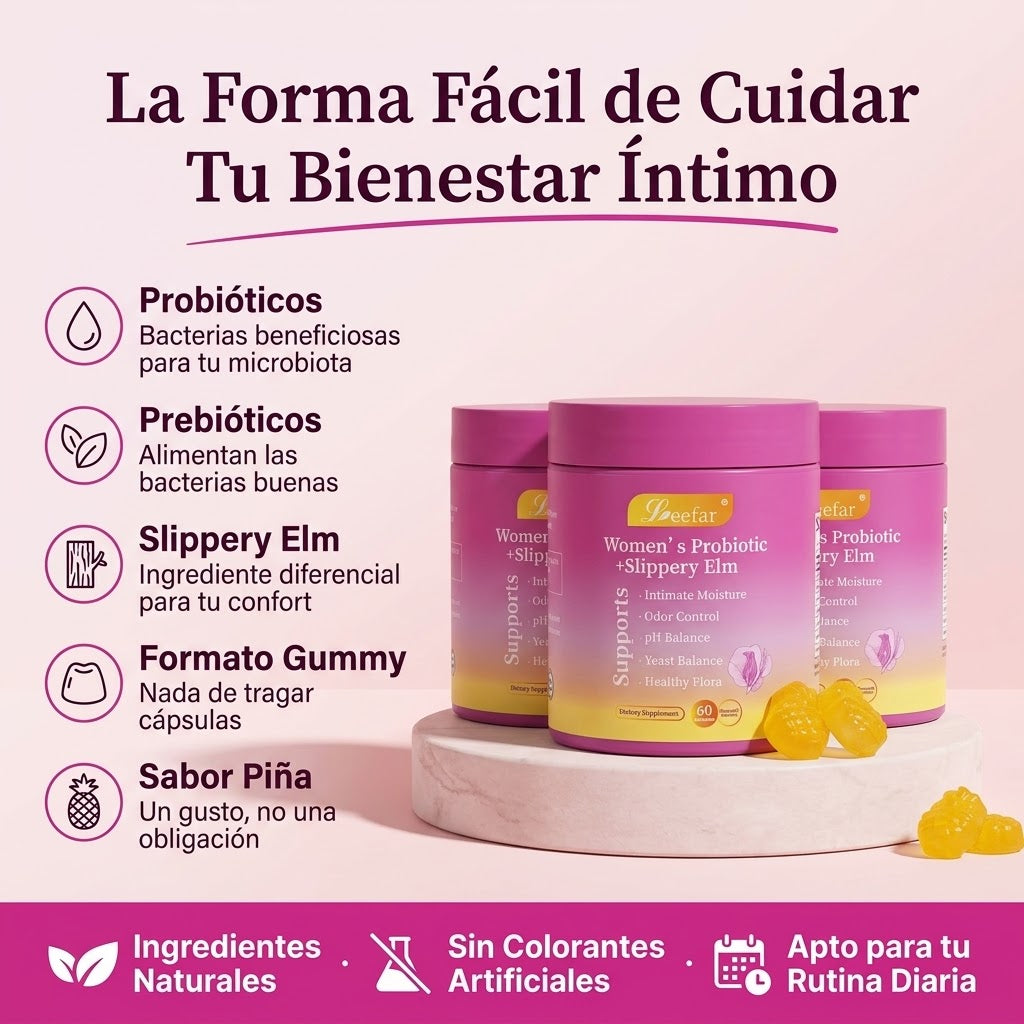 Probióticos en gomitas de piña 🍍