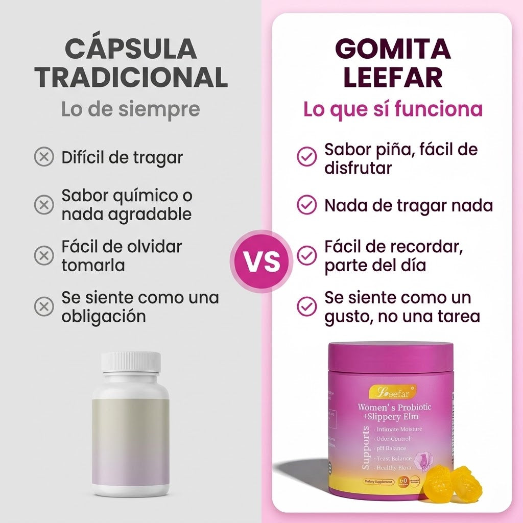 Probióticos en gomitas de piña 🍍