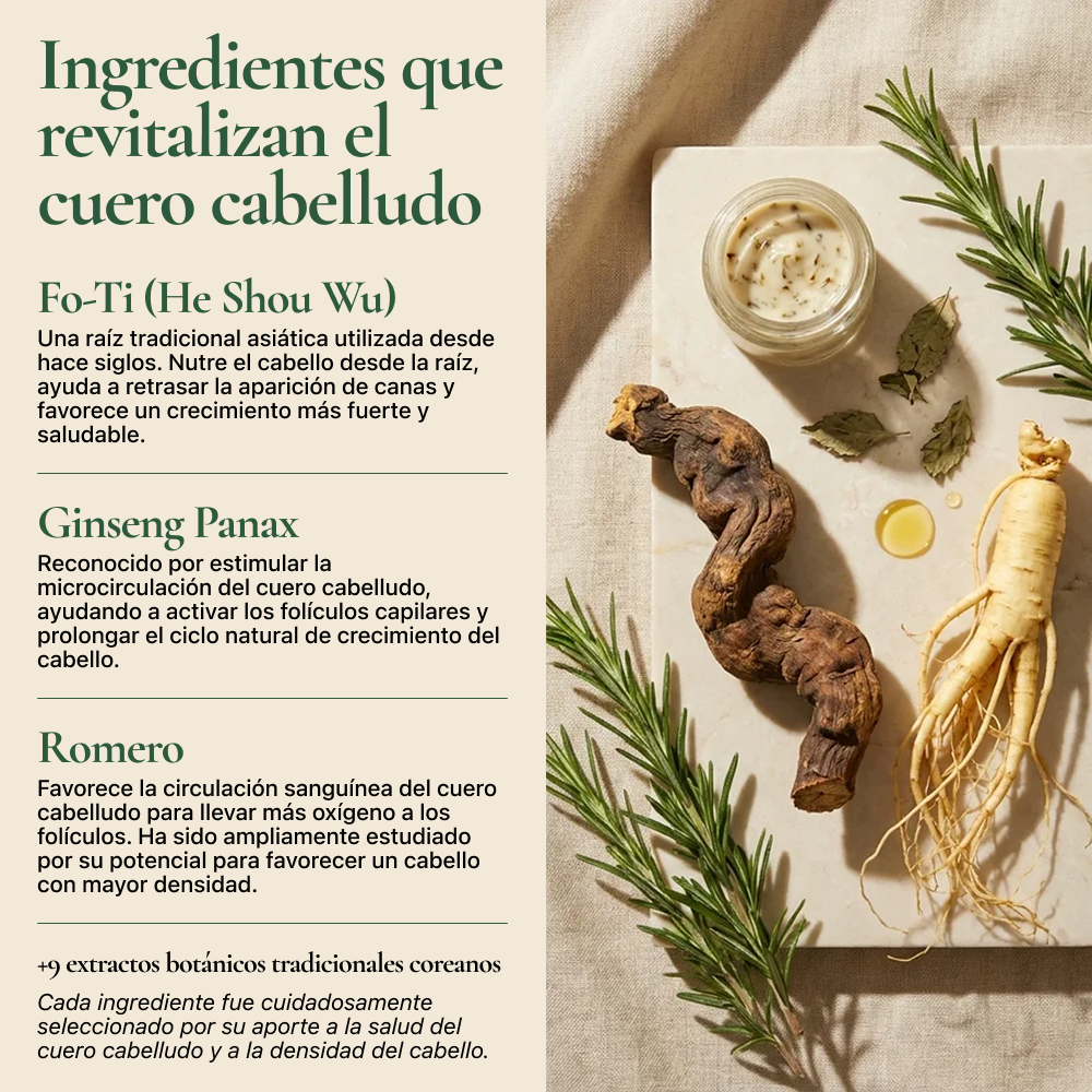 Barra Coreana de Revitalización Capilar